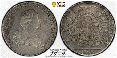 1765-EDC Thaler Dav-2682 AU50