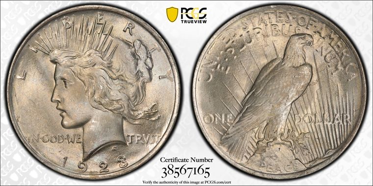 Cert 38567165 - Coin Image