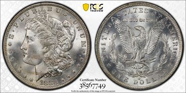 1883-O $1 MS66+