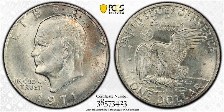 Cert 38573423 - Coin Image