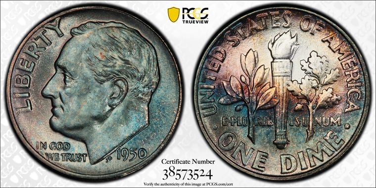 Cert 38573524 - Coin Image