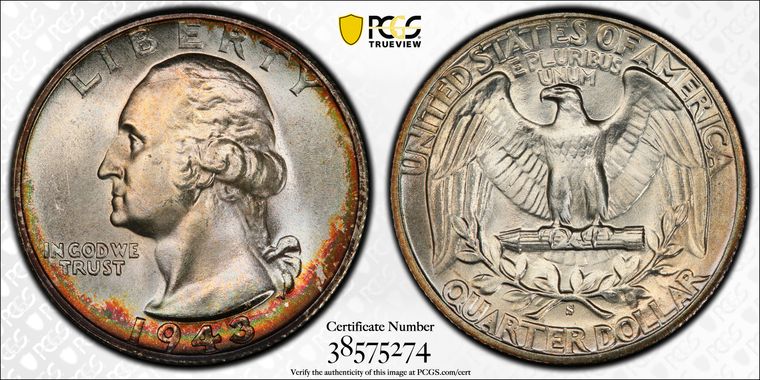 Cert 38575274 - Coin Image