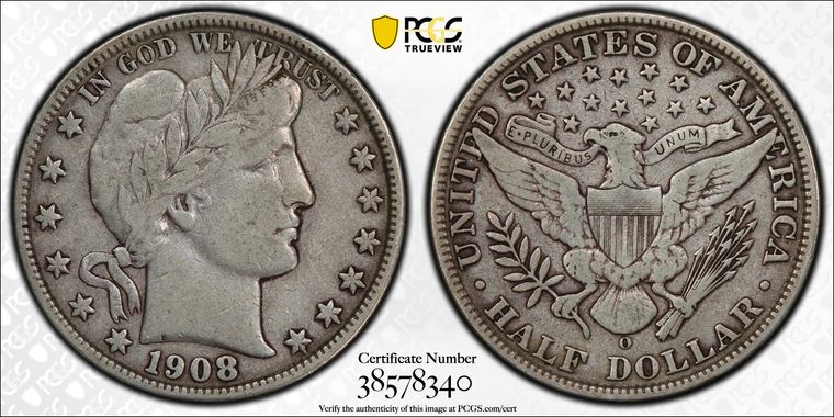 Cert 38578340 - Coin Image