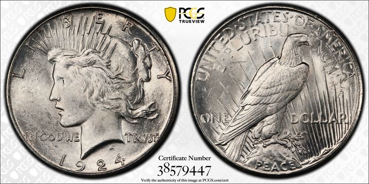 Cert 38579447 - Coin Image