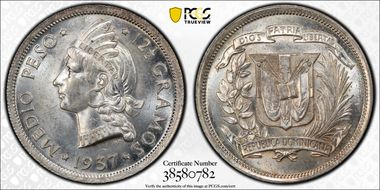 1937 1/2 P KM-21 MS63