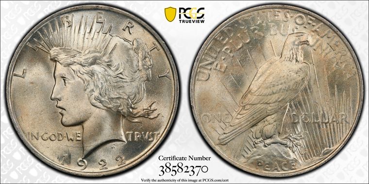 Cert 38582370 - Coin Image