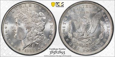 1888-O $1 MS65+ 