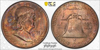 1951-S 50C MS65