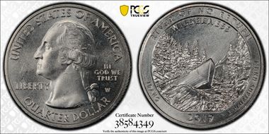 2019-W 25C Frank Church River of No Return NP Early Find MS64