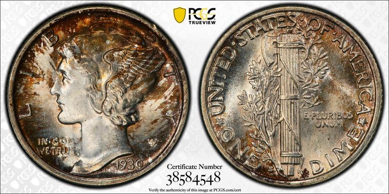 Cert 38584548 - Coin Image