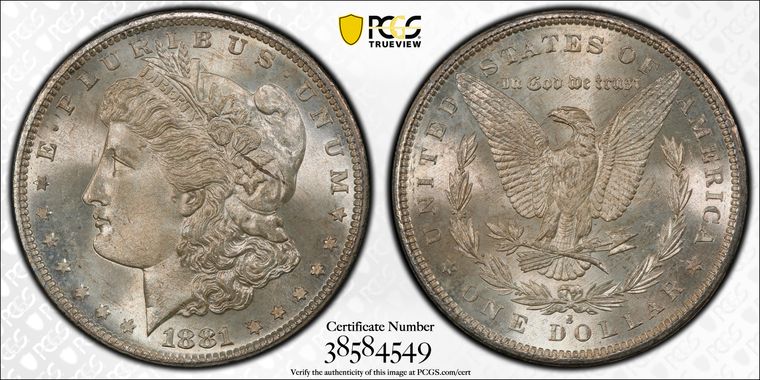 Cert 38584549 - Coin Image