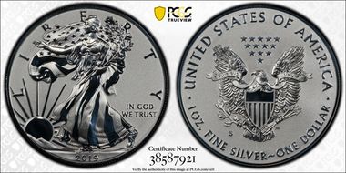 2019-S $1 Silver Eagle Enhanced Rev PR First Strike PR69