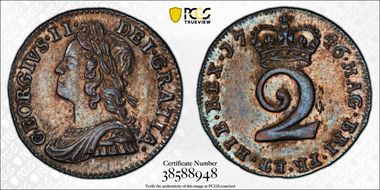 1746 2D S-3714A MS63