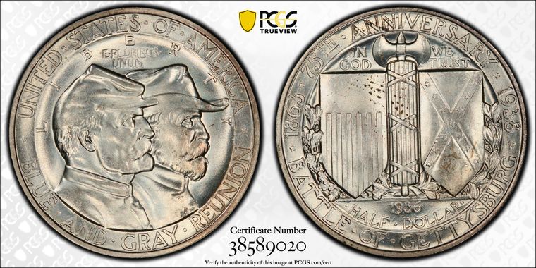 Cert 38589020 - Coin Image