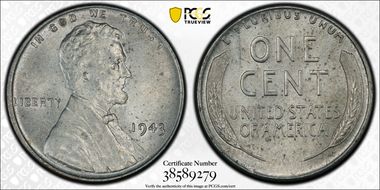 1943 1C MS65