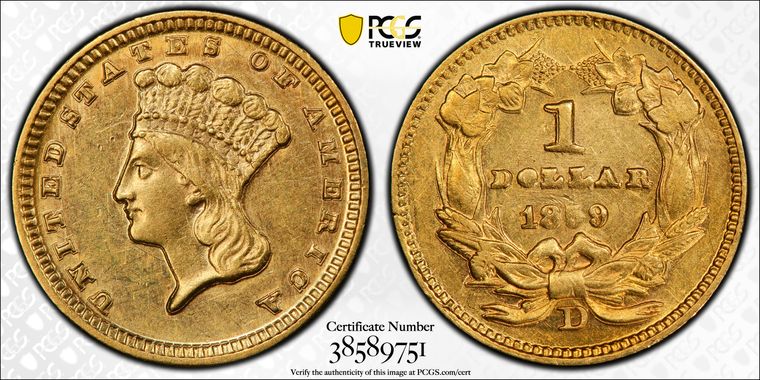 Cert 38589751 - Coin Image