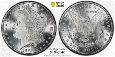 1880-S $1 MS67