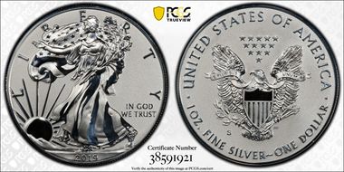 2019-S $1 Silver Eagle Enhanced Rev PR First Strike PR69