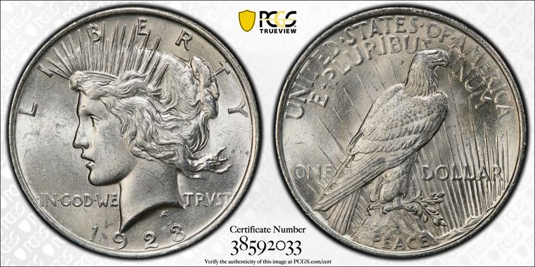 Cert 38592033 - Coin Image