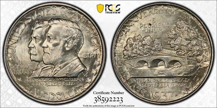 Cert 38592223 - Coin Image