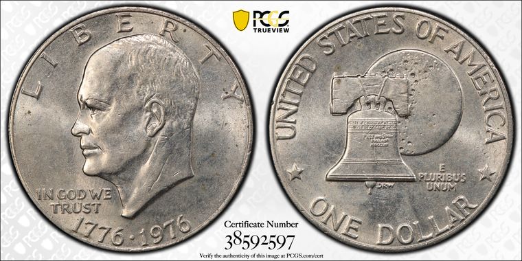 Cert 38592597 - Coin Image