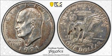 1971-S $1 Silver N1