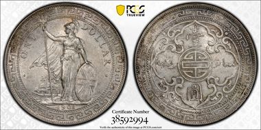 1901-C Trade$ Prid-12 AU58