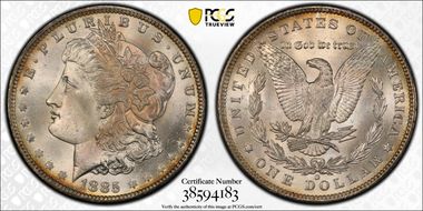 1885-O $1 MS66