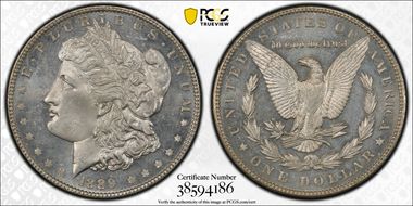 1889 $1 MS64PL