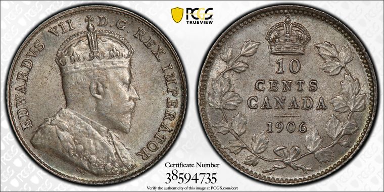 Cert 38594735 - Coin Image