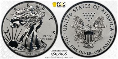 2019-S $1 Silver Eagle Enhanced Rev PR First Strike PR70