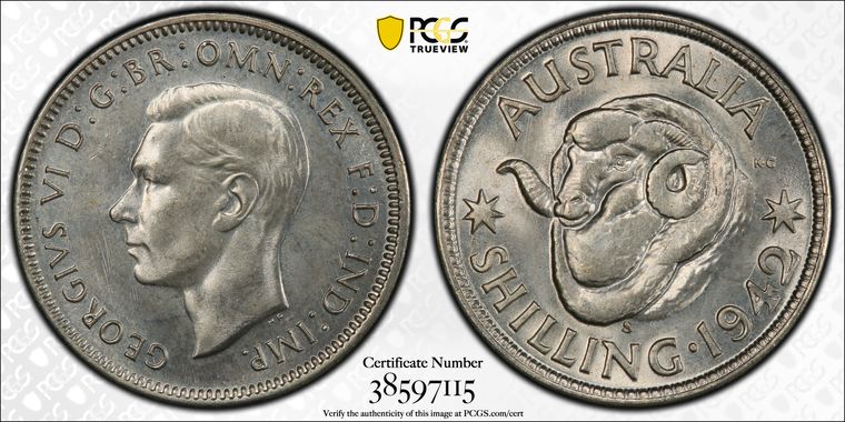 Cert 38597115 - Coin Image