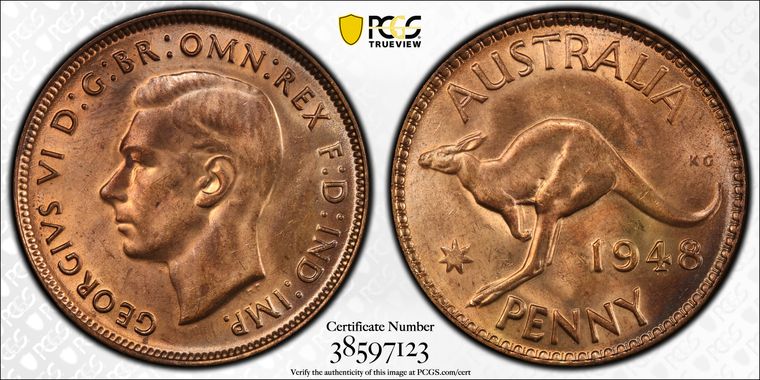 Cert 38597123 - Coin Image