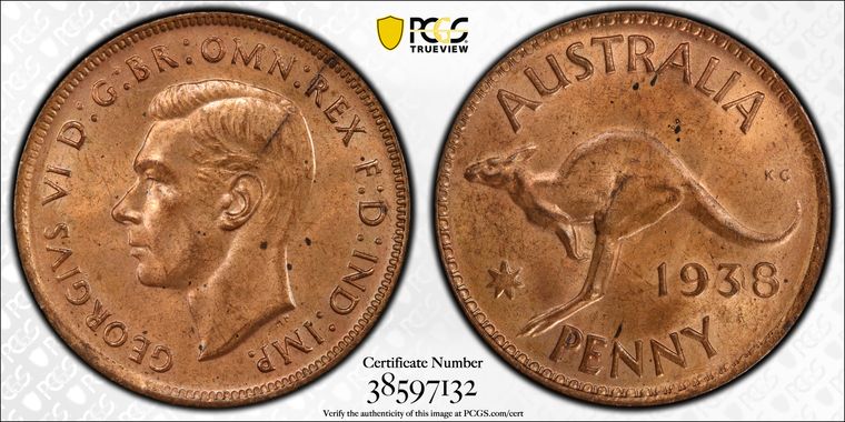 Cert 38597132 - Coin Image