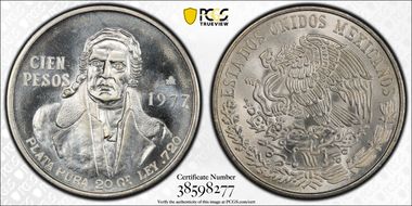 1977-Mo 100 P KM-483.2 MS67