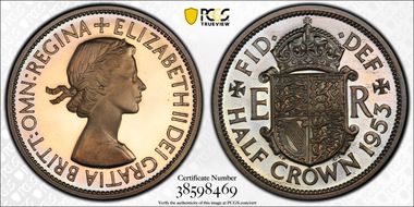 1953 1/2 Cr S-4137A PR66DCAM