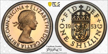 1953 Shil S-4140 Scottish Rev PR67DCAM