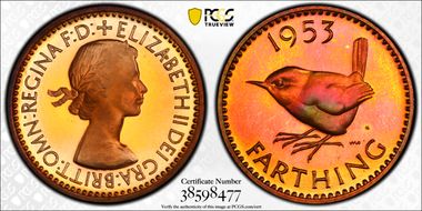 1953 1/4D S-4156 PR67CAM