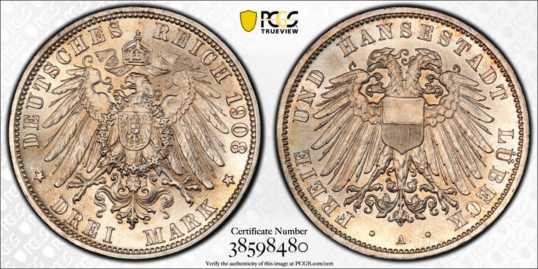 Cert 38598480 - Coin Image