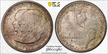 1923-S 50C Monroe MS65+