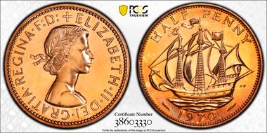 1970 1/2D S-4158 PR67RD