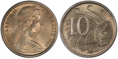 1966(L) 10C MS65