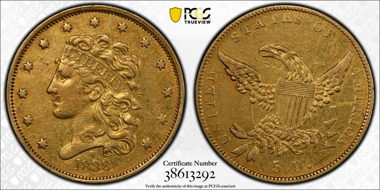 Cert 38613292 - Coin Image