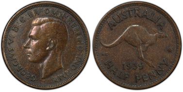 1939 1/2D Kangaroo Reverse N1BN