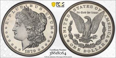 1879 $1 PR66