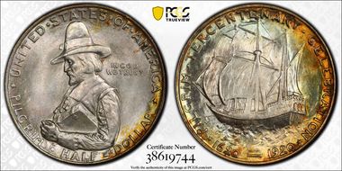1920 50C Pilgrim MS66+