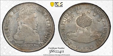 1839-PTS LM 8 Sol AU58