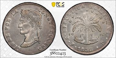 1853-PTS FP 8 Sol AU50