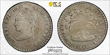 1855-PAZ F Sol KM-128 La Paz Head XF45