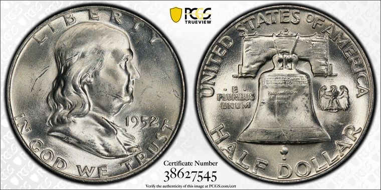 Cert 38627545 - Coin Image